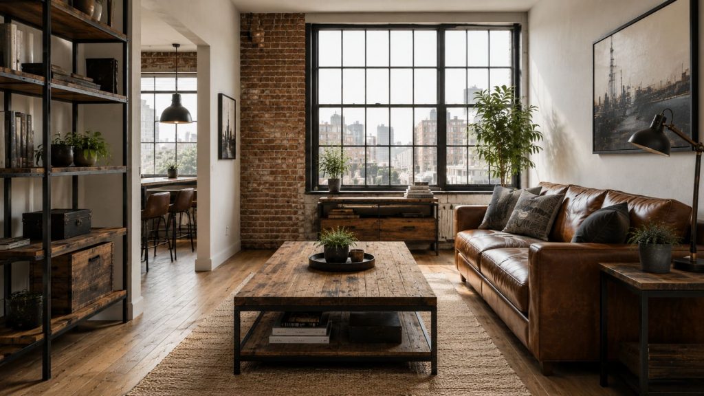 Petit appartement : comment doser le style industriel