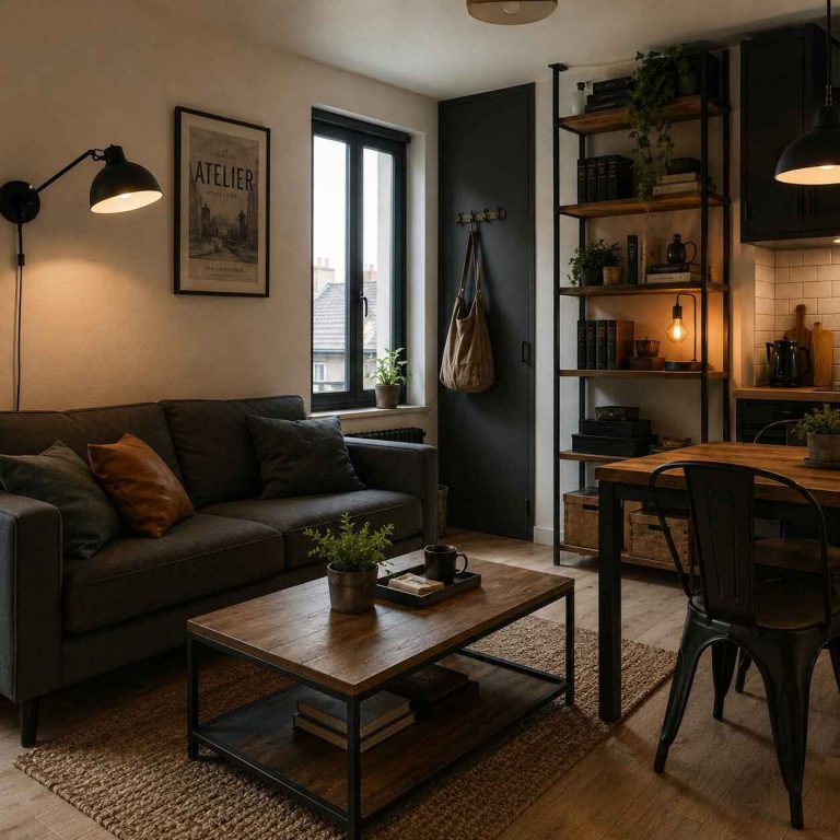 Petit appartement : comment doser le style industriel