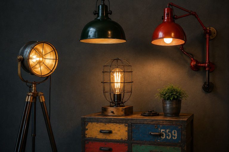 5 suspensions industrielles originales pour un intérieur de caractère