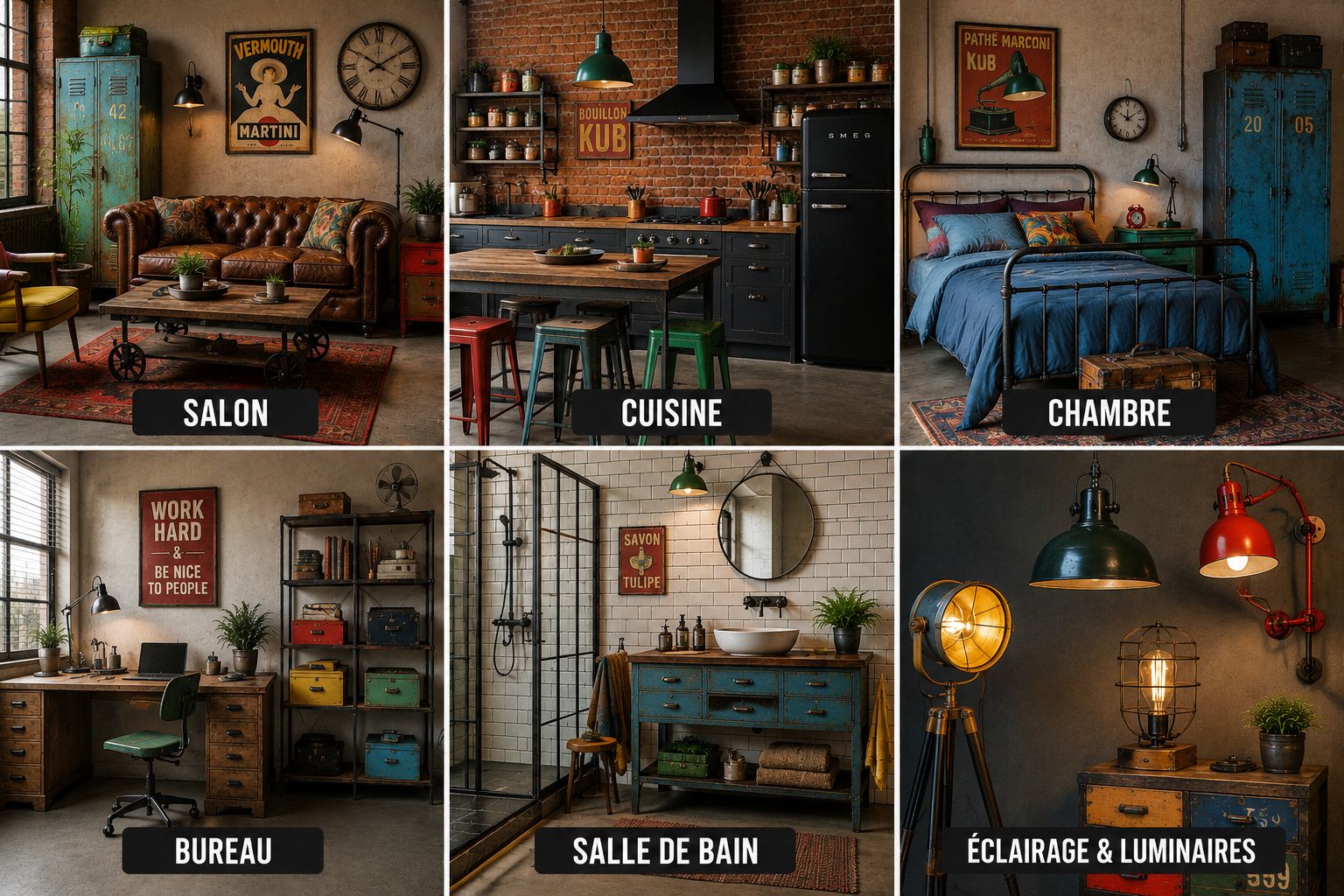 Décoration murale vintage