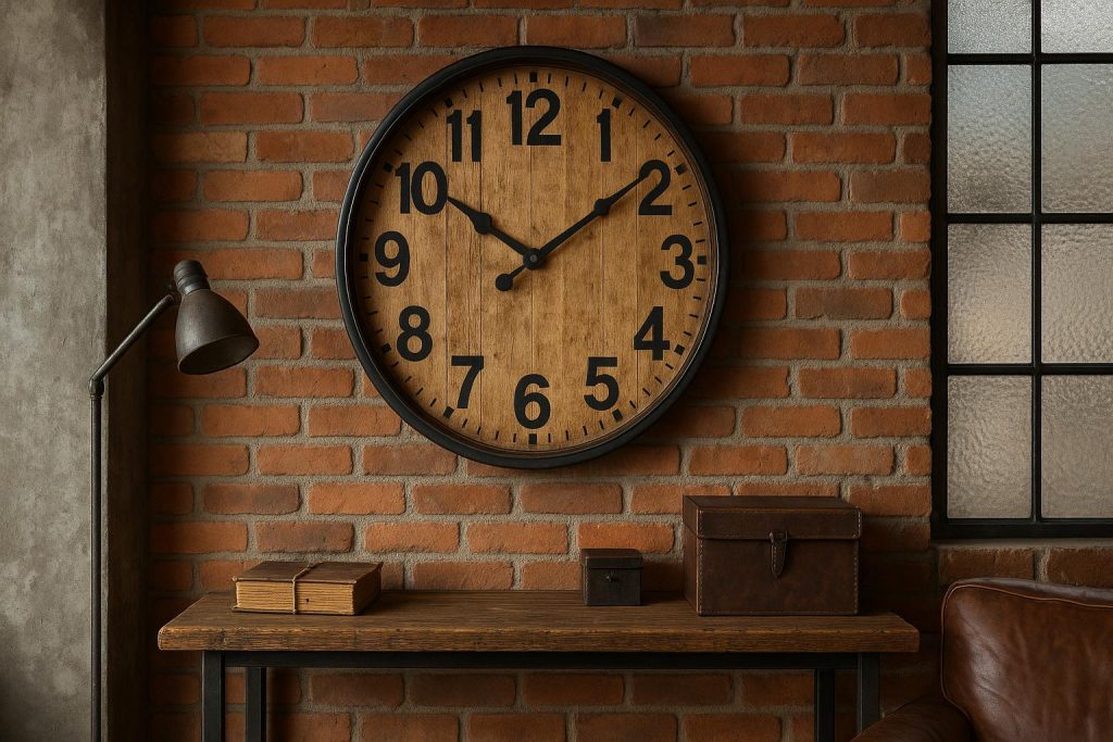 Comment choisir l&rsquo;horloge murale industrielle vintage idéale pour votre intérieur